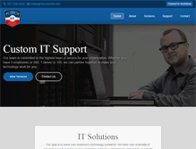Tablet Screenshot of mycustomit.com
